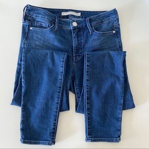 ATHLETA Sculptek blue wash skinny jeans size 4